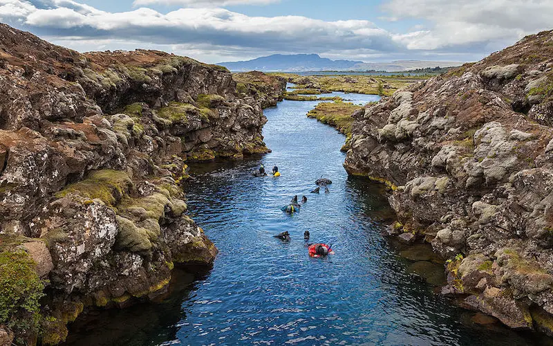 Silfra Snorkling Thingvellir National Park